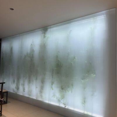 Home Decor Curtain Glass Wall