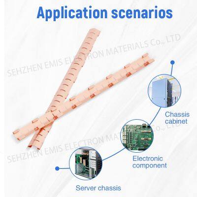 Becu Spring Becu EMI Strip Becu Metal Strips SMD Contact Spring Factory Porduced and Free Samples photo-3