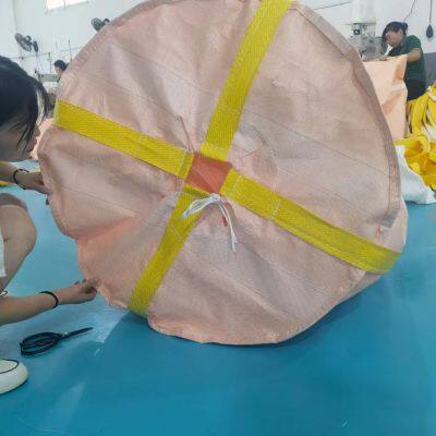 big quantity bulk eco-friendly for powder and pellet animal feed size 1ton 2 ton Net Baffles bag FIBC big bag