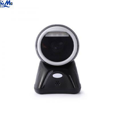Cheap Barcode Scanner Platform Wired Omnidirectional Automatic 2D Desktop Barcode Scanner Supermarket photo-3
