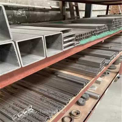 Square Tube Pure Titanium Pipe Tubing Rectangle Seamless Titanium Alloy Pipe photo-2