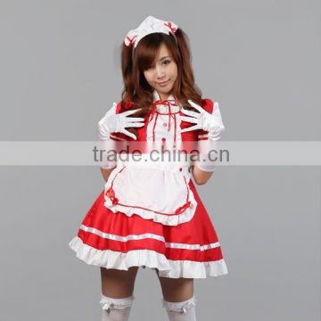 High Quality New Sexy Dress Japanese Lolita Maid Dress Waitress Costumes Uniform Anime Cosplay Halloween Costume Fancy Dress