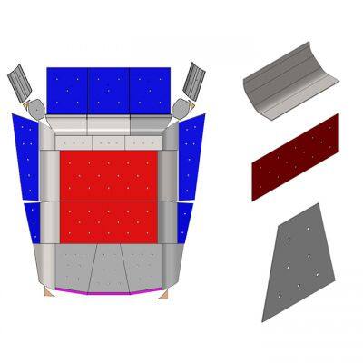 WODON High Wear Resistance Truck Inner Liner Plate photo-2
