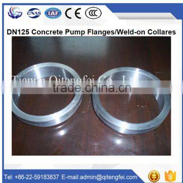 Schwing dn125 st52 concrete pump flange, collar ring, concrete pump rubber hose end flange