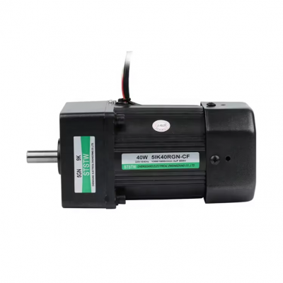 micro AC motor 40W constant speed motor 1350rpm 1~20N.m reduction motor 1:3-180K