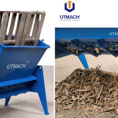 Wood Pallet Shredder for Agricultural Pallet Waste