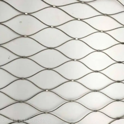 Stainless Steel Rope Mesh: Build Guardrail Flexible Cable Net Steel Products Floodlight Metal Ss Wire Rope Mesh Net