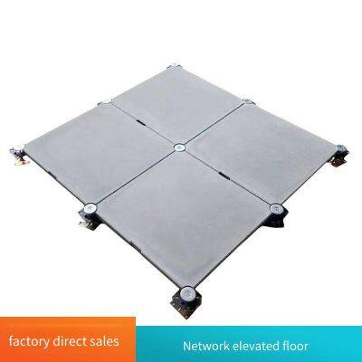 grc inorganic cement raised floors for smart offices | anti-slip and highly wear-resistant | all-steel network raised movable floors for school computer rooms and control rooms