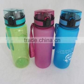 Food Grade Promotional BPA Free Plastic Sports water Bottle