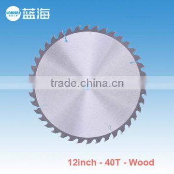 12''-40T Manufacturer Wholesale TCT Circular Wood Cutting Blade