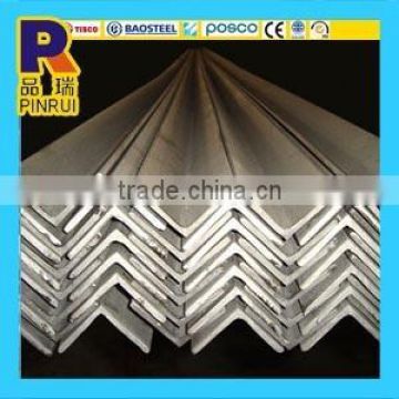 Stainless steel 316L angle bar