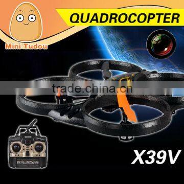 2014 X39V 2.4G 4 Axis RC Flying Toy UFO Quadcopter With Camera