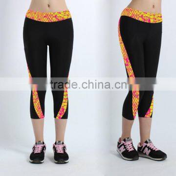 (OEM/ODM Factory) Yoga Pants Brand Yoga Crops Fitness & Exercise Crops Pants Yoga Brand Quick-dry photo-4
