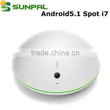 Android 5.1 tv Box Amlogic S905 1GB DDR3 8GB EMMC Hot for USA Canada Europe Inphic Spot I7 Smart TV Box photo-2
