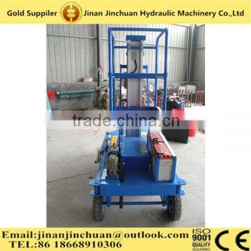 China safe and reliable aluminum man lift, aluminum alloy aerial work platform