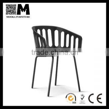 latest style china supplier cheap black leisure cheap plastic chair