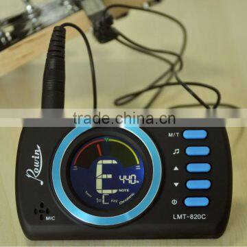 2015 hottest 3 in 1 metro tuner LMT-820C chromatic tuner with wholesale price in stock, fast shipping!