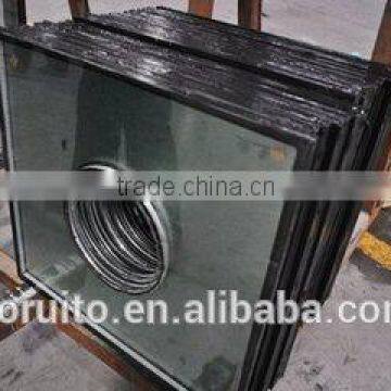 hollow glass with big holes