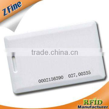 ISSI 4442 chip iso pvc id card pvc card ,blank chip card