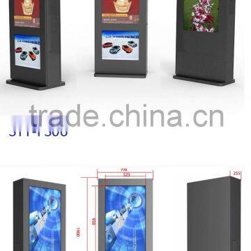 IP65 floor stand 42/47/55/65/70/82 inch outdoor advertising signage