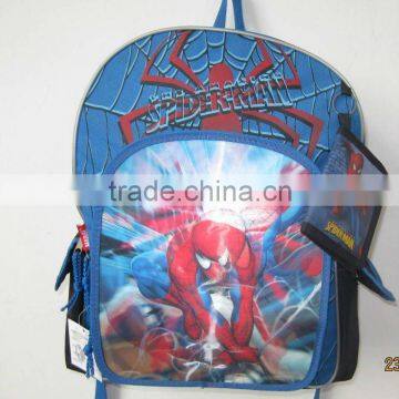 Cute Sbider-man School Bag for Boys 2012