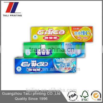 Custom Toothpaste Tube Packaging,paper Printed Toothpaste Box Size photo-2