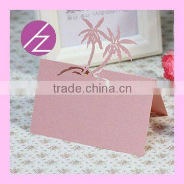 Popular Laser Cut Wedding Party Decoration Place Card Seat Card ZK-22