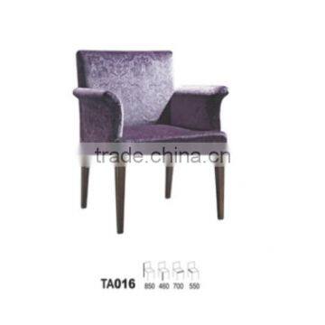 Foshan new model dining chair, modern design hotel chair