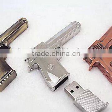 Pistol USB flash drive unique design pendrive