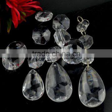 Best selling items Hanging crystal beads ,loose faceted stones lights decorating china