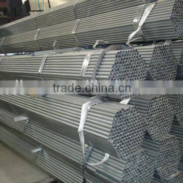 Pre-galvanized Round Steel Pipes for Fencing / Z : 8 micron