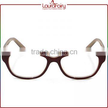 Laura Fairy Fast Delivery 2016 New Model Wholesale Acetate Two Tone Optical Frame photo-2