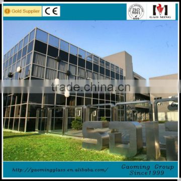 glazed aluminum curtain wall for building with all accessories/one-stop curtain wall solution DS-LP1098