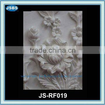 Mum flower carving decorative stone reliefs