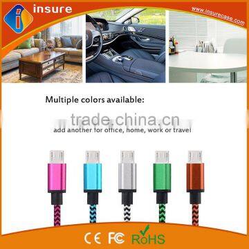 High Speed Good Quality USB Braided Charging Cable for Iphone 6 photo-2