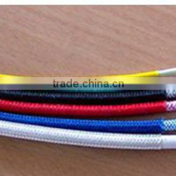 silicone rubber fiberglass braided electric heat resistant wire