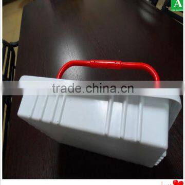 White ps Plastic Vacuum Forming Thick Custom Serving Handle Tray