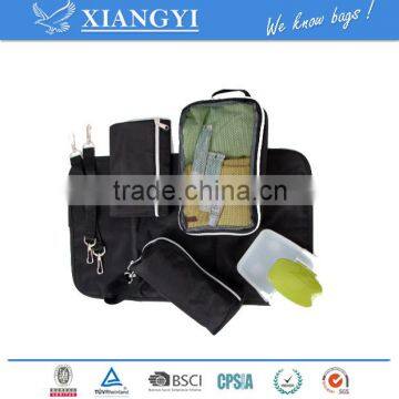 High Capacity 8 Pieces Diaper Tote Bag Set photo-2