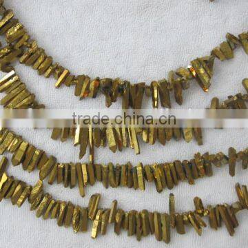 New Style Handmade Rose Quartz Necklace Fashion Gemstone photo-5