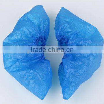 Dispsoable CPE plastic shoe covers for medical use