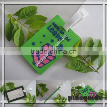 Manufacturer 2013 Best Selling Eco-friendly Plastic PVC Bulk Luggage Tag