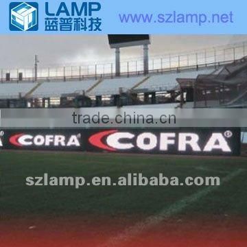 outdoor LED perimeter display for football