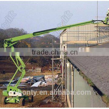 Hydraulic telescopic boom lift / manlift