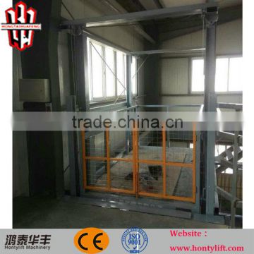 China factory vertical material lift platform warehouse elevator lift hydraulic table lift