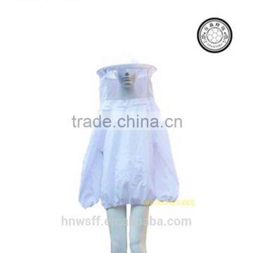 Wholesale Beekeeping Suit with double hat, cotton beekeeping protective suit / jumpsuits suit for beekeeper