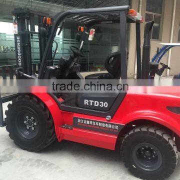 4 wheel drive 2 ton Rough Terrain Forklift