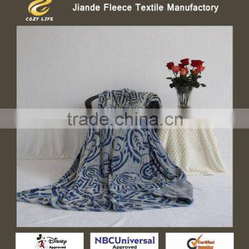 China blanket factory Ultra Super Soft Velvet Throw all sizes with cutting polyester flannel Fleece Plush Luxury BLANKET