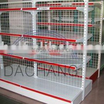 Dachang Manufactuer Supermarket Shelf with mesh backboard