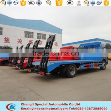 Bottom price FAW 4*2 lowbed truck