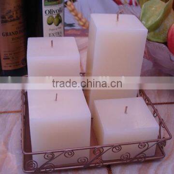 Tall White Pillar Candle/cheap Whit Pillar Candle